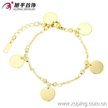 73577 xuping fashion top sale armband mit 14 karat gold plattiert für frauen